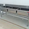 Malaysia Stainless Steel Freestanding Kitchen Sink/Triple Bowl Kitchen Sinks