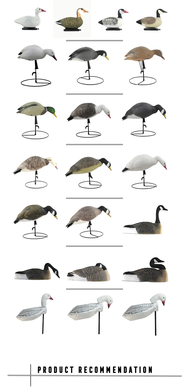 Floating Pe Plastic Canada Goose Decoy Touch Up Paint For Hunting Buy