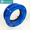 PN10/16/25 Ductile Iron Pipe Fittings Flexible Universal flange adapter for PVC pipe