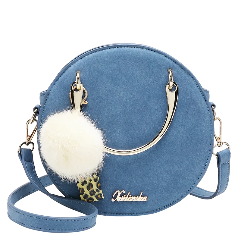 round mini shoulder bag