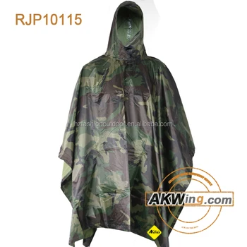 MIL-TEC Poncho WET WEATHER OLIVE | MILITARY RANGE