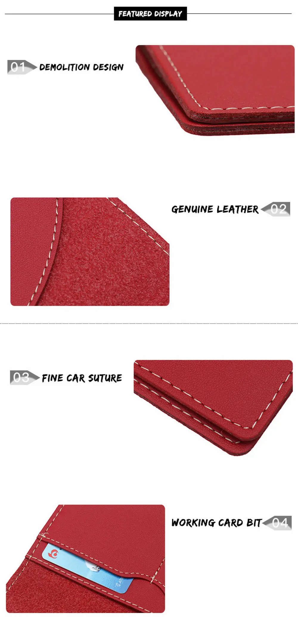 Wholesale Blank Genuine Leather Passport Cover Case With Ticket And Id Card Slots Buy Blank