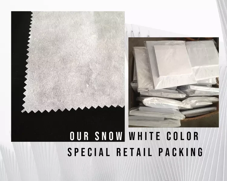 cotton nonwoven embroidery backing paper