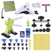 Super PDR auto car dent repair tools Set detection lamp board pulling bridge T puller Glue Gun Car Dent Removal tool