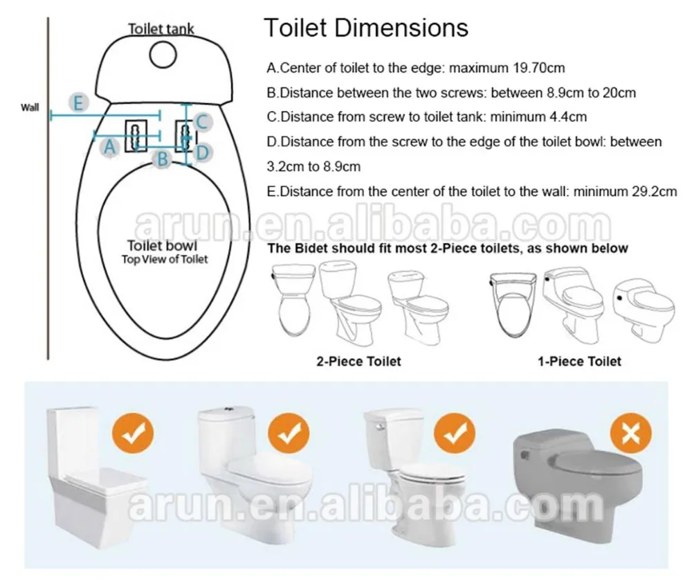 J1006 Non Electric German Style Toilet Bidet View German Toilet