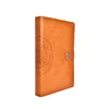 Factory price a5/b5 size hardcover 6 ring binder loose leaf notebook promotional with magnetic button