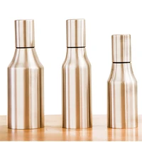

2020 New Product Wholesale Kitchen Accessories 304 Stainless Steel Oil Bottle bbq Sauce Bottle