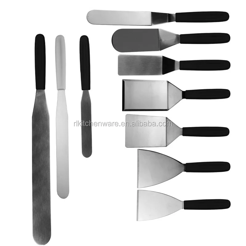 2019 cake bread plastic cutter cake knife food grade pp serrated blade Cake Knife Series Stainless Steel Blade With Pp Handle Cake Cutting
