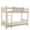 modern design solid wood furniture girls twin bunk bed for sale