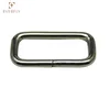 Cheap steel weld rectangle ring for handbags