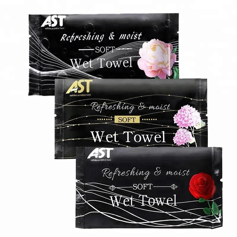 

China manufacturer individually wrapped microfiber restaurant wet towel