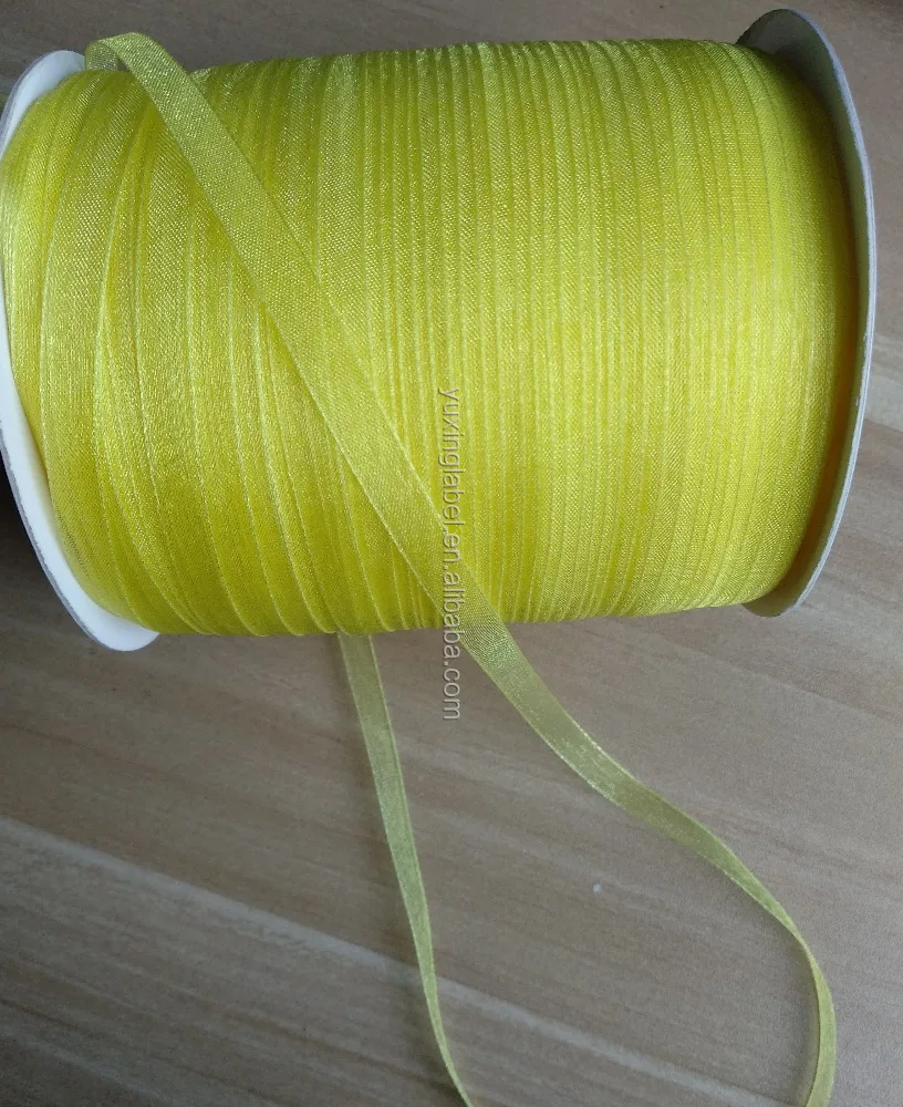 
Crystal Woven Edge Organza Ribbon 