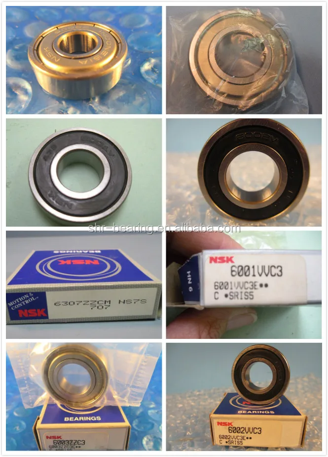 6002DU Sealed Ball Bearing 15x32x9 6002DDU 6002-DU DDU Quality ABEC-1 Precision 