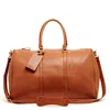 Luxury design oversized vegan weekender women wholesale leather duffle bag
