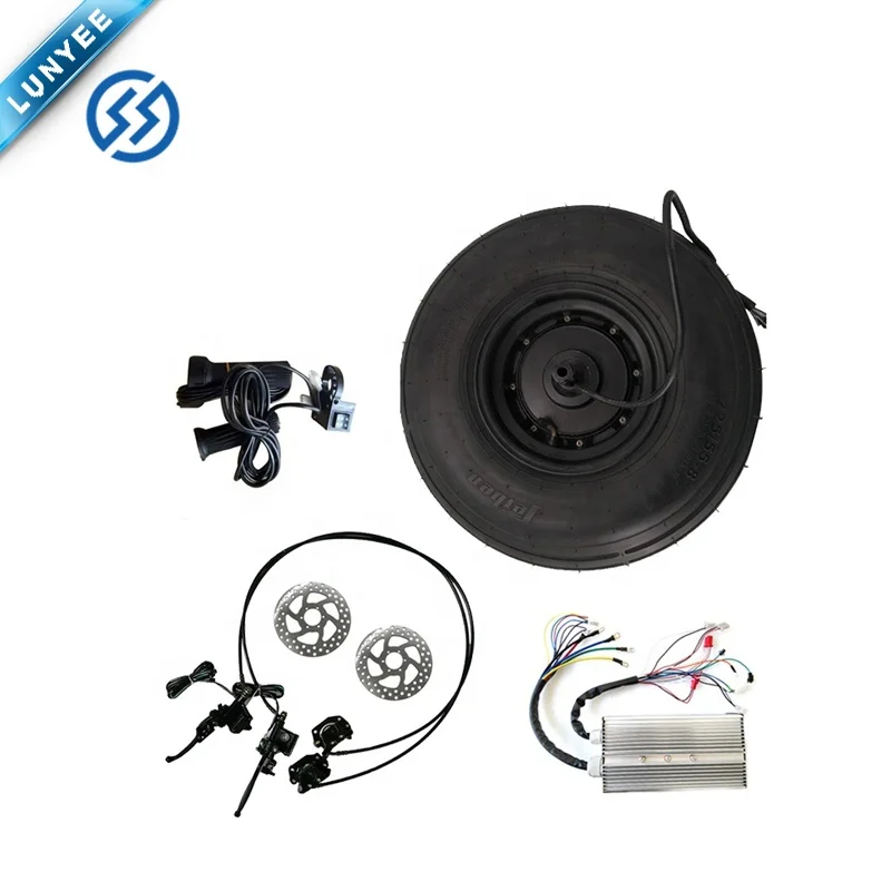 

18inch Fat 18x9.5-8 1500W 60V fat tyre hub motor kit