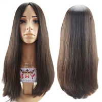 

Wholesale 100% European Human Hair Silk Top Jewish Wig Kosher Wigs 4*4 Mono For Israeli Women