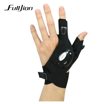 half finger fishing gloves