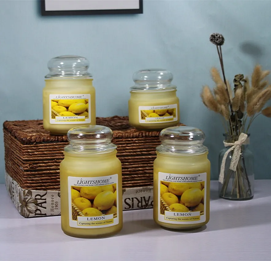 Scent Glass Candle Jar Bulk Wax Scented Style For Air Freshener Buy