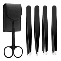 

Eyebrow Grooming Kits With Scissor Slant,Pointed,Flat Tip