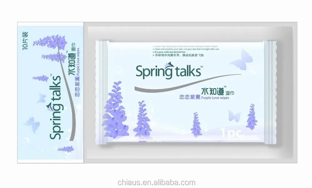 
Cheap super soft stock single pack wet wipes wholesale 