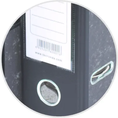 
Top sale Marble Full Paper Box File with PVC spine 