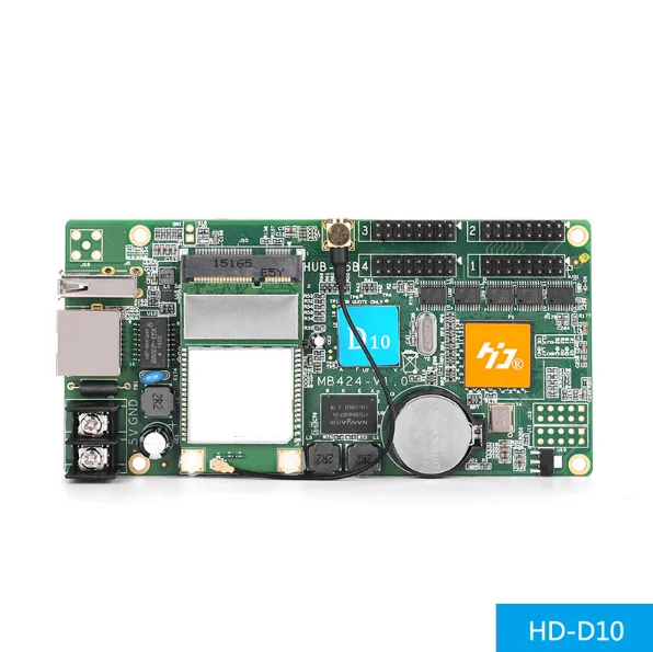 Hd-d10 Asynchronous Controller 4*hub75 Data Interface Lintel Rgb Full ...