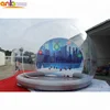 2018 Cheap inflatable human snow globe clear showroom inflatable snowball/tnnt for Christmas activities