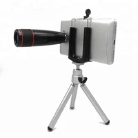 

Widely used 8x and 12x clip-on mobile phone camera telescope lens