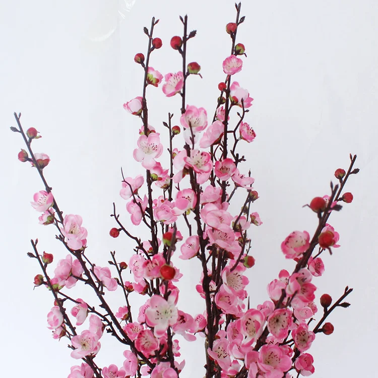 Artificial Peach Blossom Flower Tree With Pot 5756 Buy Artificial