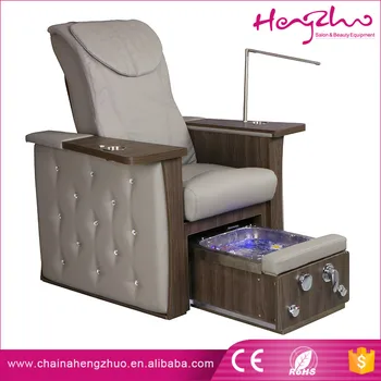 Luxury Beauty Spa Pedicure Chair Nail Bench Foot Station