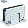 Promotion hot sale products wall to glass frameless bathroom bevel edge solid brass shower door hinges h type hinge for door