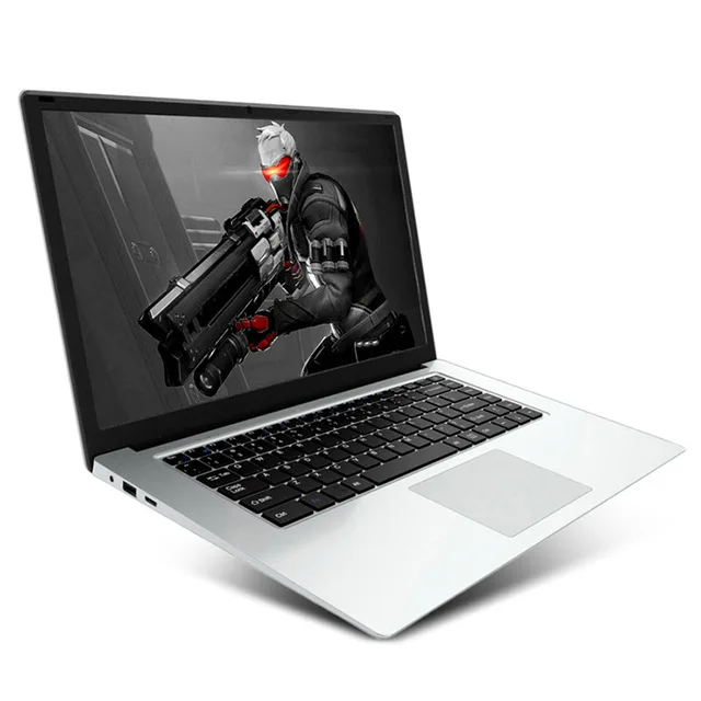 

15.6'' Laptop Intel Atom Cherry X5-Z8350 Quad Core Ultrabook 64bit Win10 2GB RAM 32GB ROM 1920x1080 HD NoteBook PC, White/silver
