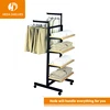 Top quality shoes and clothes keychain metal hanging display racks