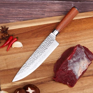 Image of Wholesale 8 Inch Japanese Knife Blanks Kitchen VG10 Damascus Chef Knife