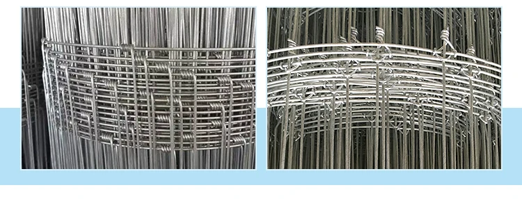 Hot dip galvanized fixed knot woven wire deer farm fence