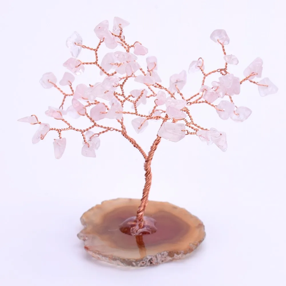 100% Natural Semi Precious Stone Wholesale Gemstone Crystal Tree For ...