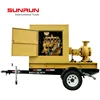 50kva ricrao engine farm water pump generators mobile silent generator
