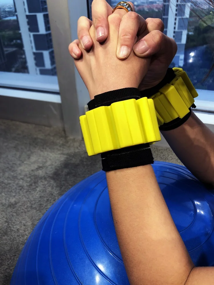 Adjustable Wrist Weights Wearable Fitness Weight Bracelet For Walking