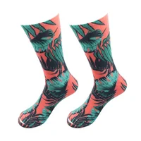 

Custom Cycling Sublimation 3d Printing Socks For Men