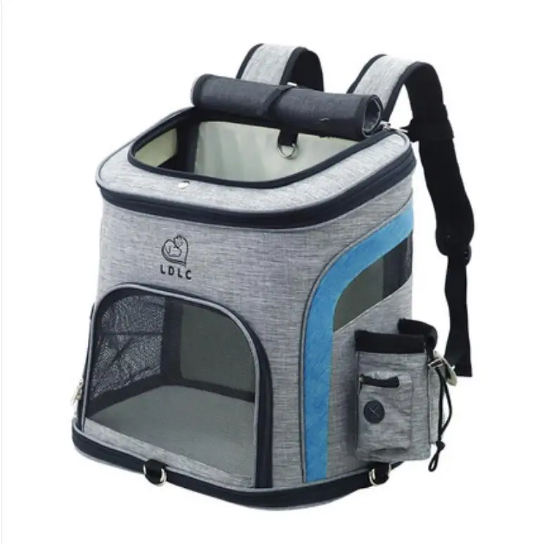 

LDLC low MOQ Airline Approved big size L Pet Rucksack Dog Travel Carrier Backpack Bag, Green, grey or customized