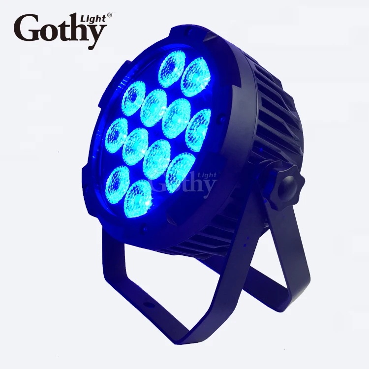 Gothylight Slim Par Leds GT404-12IP65 15w 12pcs led outdoor par
