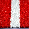 10mm PE fibrillated red color tennis court artificial grass tile