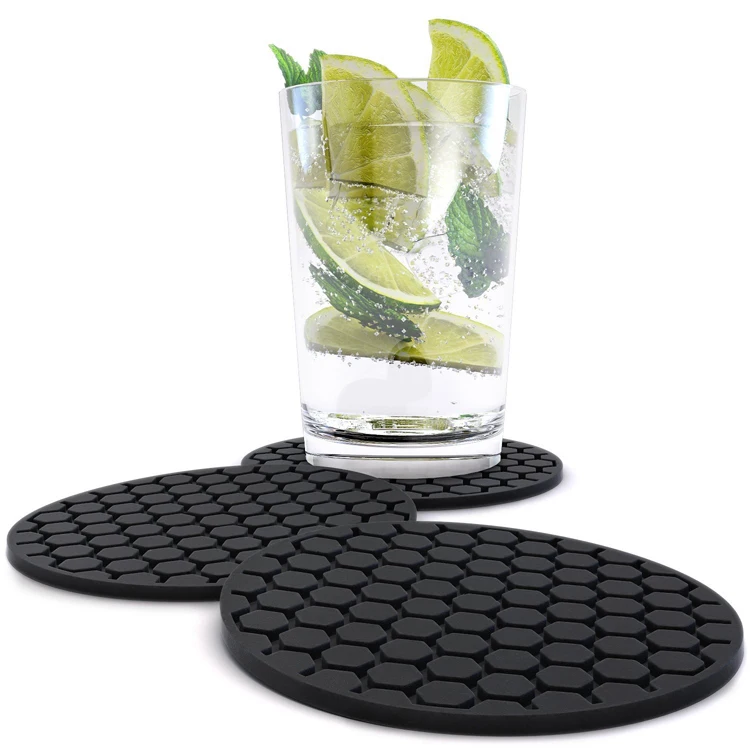 Hot Sell Silicone Cup Pads Antislip Silicone Coaster Pad Mat Buy