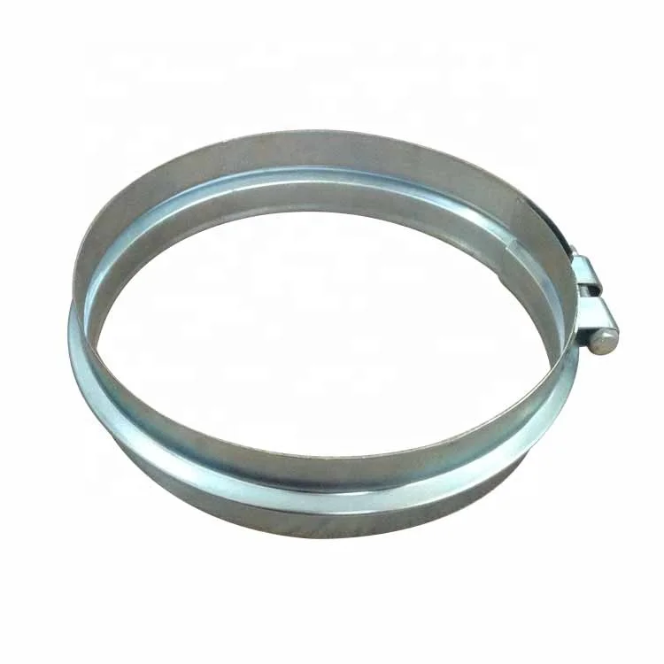 Quick Release Rapid Lock Duct Ring Clamp 80-600mm OEM Dust Collection Pipe  Fittings