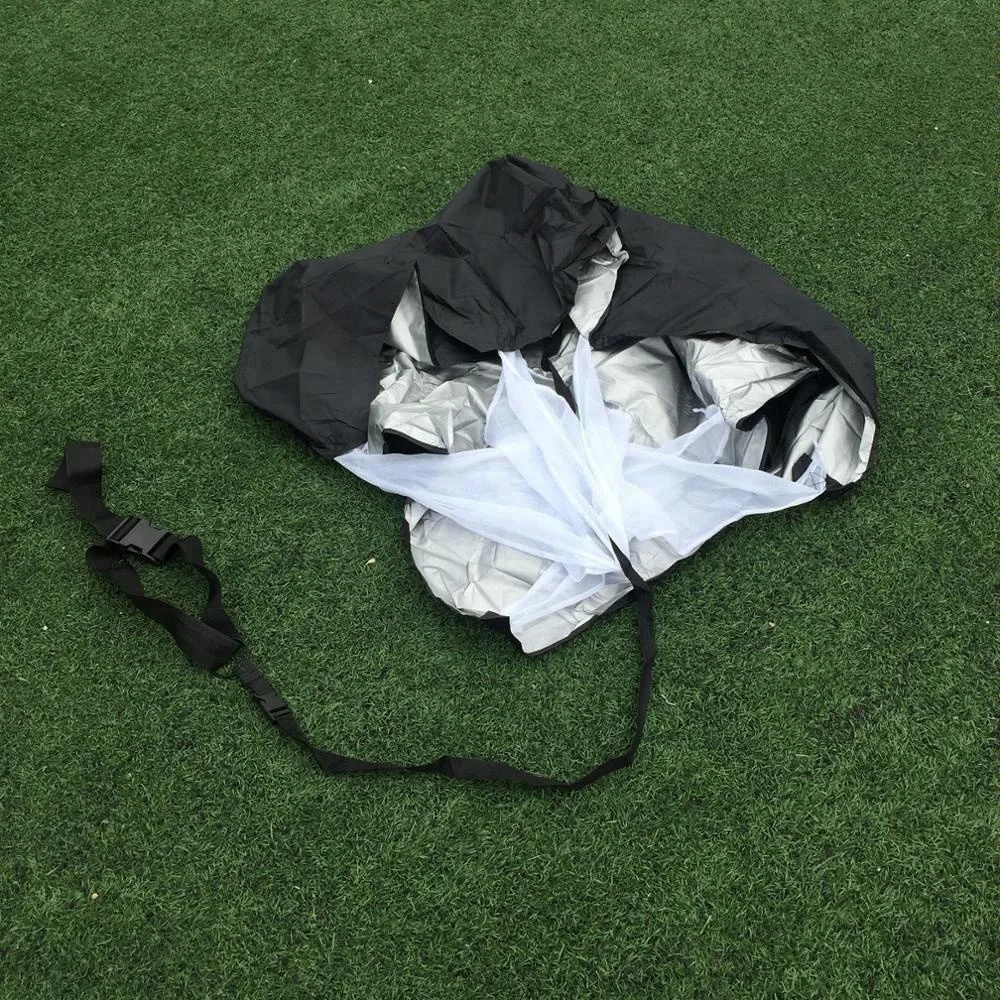 

56Resistance Football Agility Running Parachute, Black;red;yellow;blue