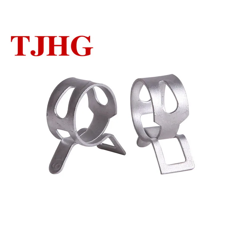 
price High Quality Custom adjustable stainless steel spring hose clamp 