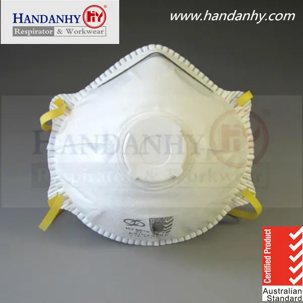 ASNZS P1 Moulded Conical Valved Disposable Respirator HY8612