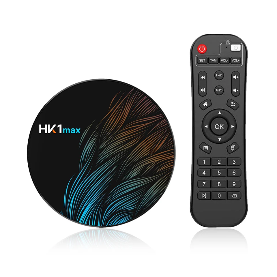 

HK1 max Android 9.0 Smart Set Top Box RK3328 64G Rom WIFI 4K TV box