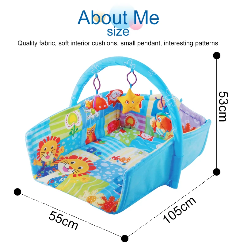 High Quality Nontoxic Large Soft Custom Cheap Baby Play Mats For