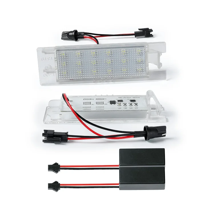 corsa d led number plate lights